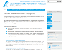 Tablet Screenshot of konfrontative-paedagogik.de